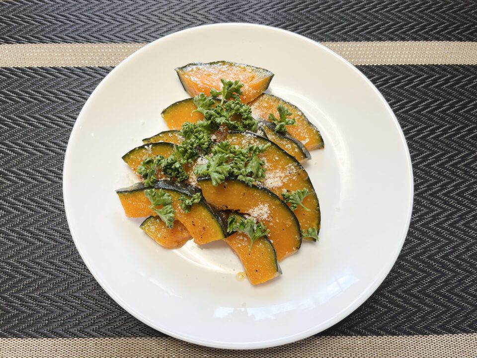 かぼちゃのはちみつバターソテー